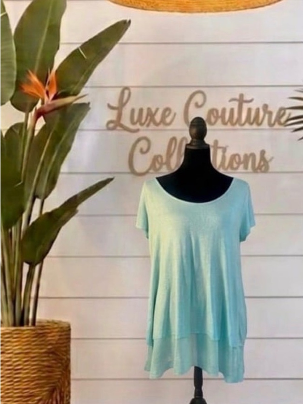 Super Soft Loungewear Chiffon Trim Cozy Tee